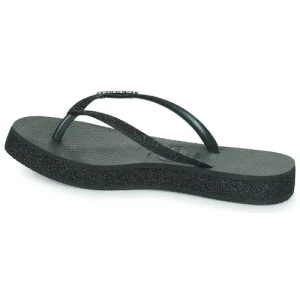 vente en ligne Havaianas SLIM FLATFORM SPARKLE Couleur Noir 14
