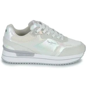magasin solde Pepe Jeans RUSPER PEARL Couleur Blanc / Gris 10