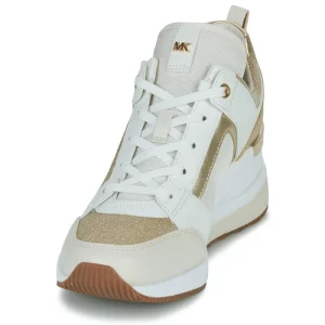 MICHAEL Michael Kors GEORGIE TRAINER Couleur Blanc / Doré Prix très abordable 12