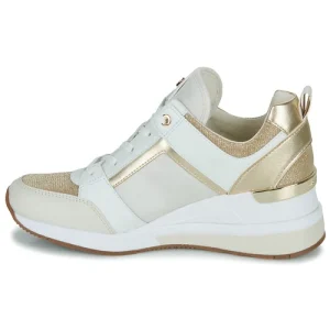 MICHAEL Michael Kors GEORGIE TRAINER Couleur Blanc / Doré Prix très abordable 14