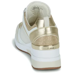 MICHAEL Michael Kors GEORGIE TRAINER Couleur Blanc / Doré Prix très abordable 16