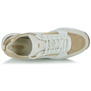MICHAEL Michael Kors GEORGIE TRAINER Couleur Blanc / Doré Prix très abordable 18