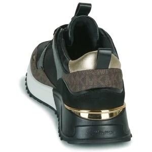 qualité supérieure MICHAEL Michael Kors THEO TRAINER Couleur Noir / Marron / Doré 16