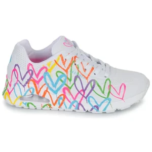Skechers UNO Couleur Blanc / Multicolore vente en ligne pas cher 10