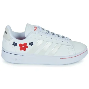 Adidas Sportswear GRAND COURT ALPHA Couleur Blanc / Fleurs magasin en ligne france 10