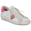 Philippe Model PRSX LOW WOMAN Couleur Blanc / Rose De super promotions disponibles 20