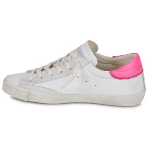 Philippe Model PRSX LOW WOMAN Couleur Blanc / Rose De super promotions disponibles 14