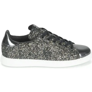 Victoria DEPORTIVO BASKET GLITTER Couleur Gris Pas Cher soldes France 10