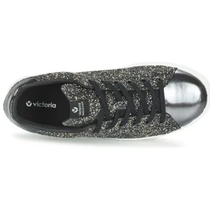 Victoria DEPORTIVO BASKET GLITTER Couleur Gris Pas Cher soldes France 18