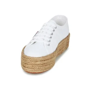 Superga 2790 COTROPE W Couleur Blanc à prix imbattables 12