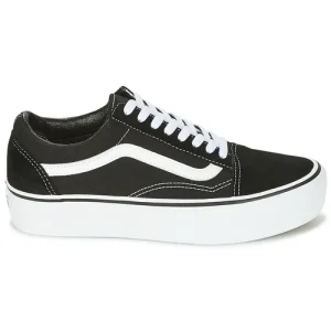 Retour gratuit en magasin. Vans OLD SKOOL PLATFORM Couleur Noir / Blanc 10