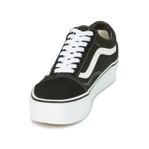 Retour gratuit en magasin. Vans OLD SKOOL PLATFORM Couleur Noir / Blanc 12