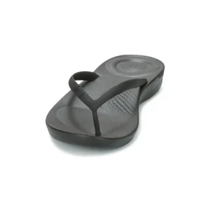 FitFlop IQUSHION ERGONOMIC FLIP-FLOPS Couleur Noir Meilleur Service 12
