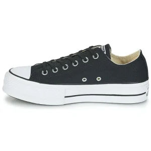 soldes en ligne Converse CHUCK TAYLOR ALL STAR LIFT CANVAS OX Couleur Noir 14