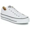 Converse CHUCK TAYLOR ALL STAR LIFT CANVAS OX Couleur Blanc soldes magasin 20