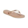 soldes Havaianas SLIM Couleur Rose Doré 22